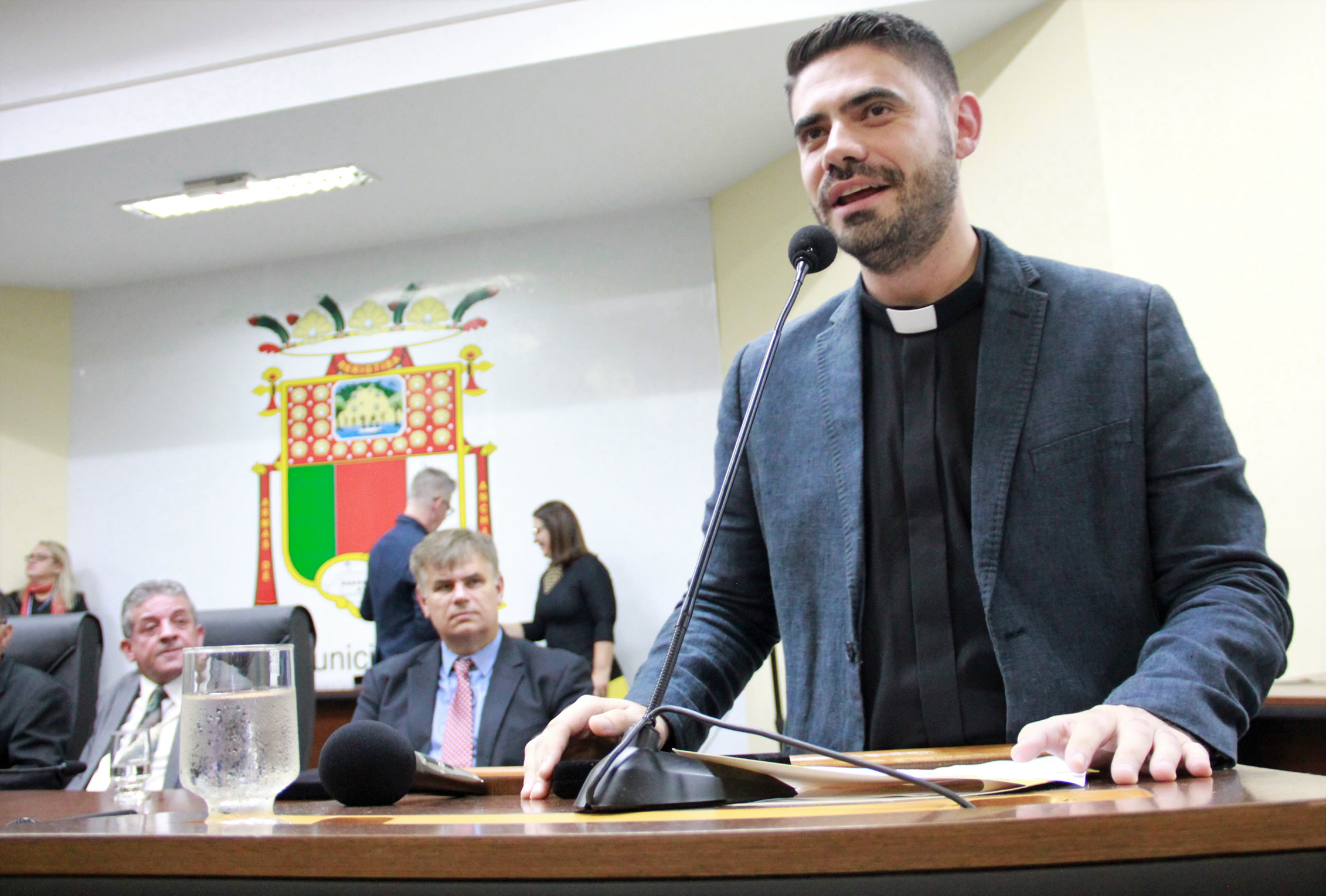 Padre Bruno falou da união das igrejas 
