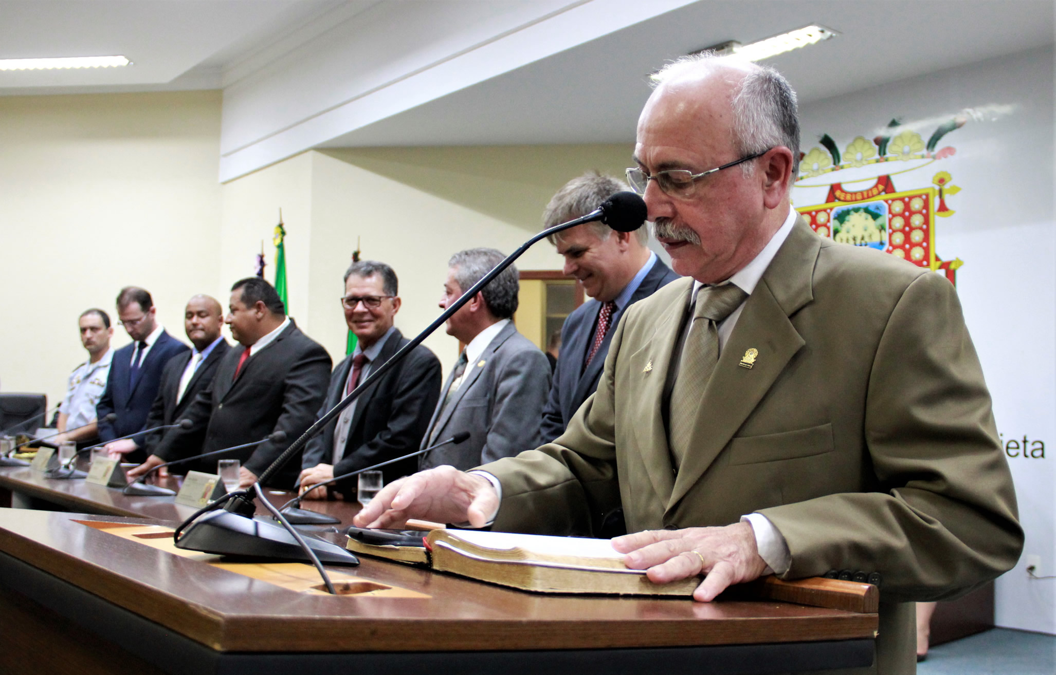 Pastor Jamil leu trecho da bíblia 