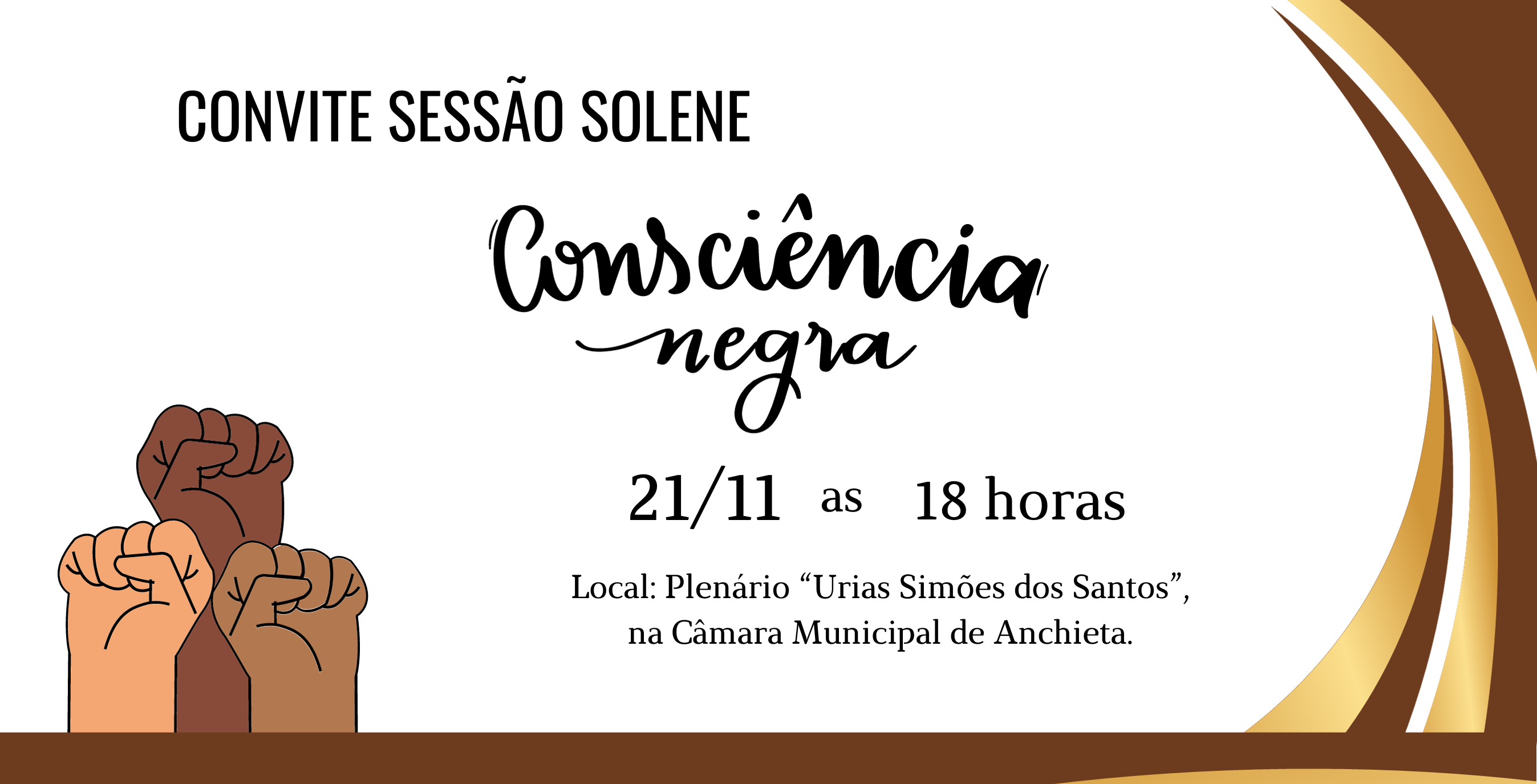 NOTÍCIA: Sessão Solene de Consciência Negra 